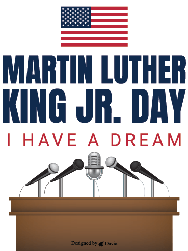 Never Gave Up – Martin Luther King Jr. Day Cards