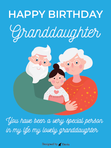 Grandparents’ Love - Happy Birthday Granddaughter