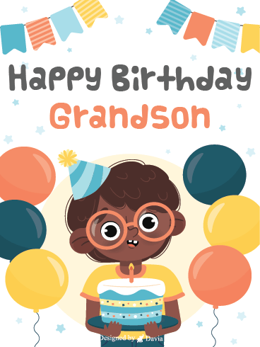 Nerdy - Happy Birthday Grandson