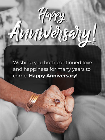 Old Together –  Happy Anniversary Cards