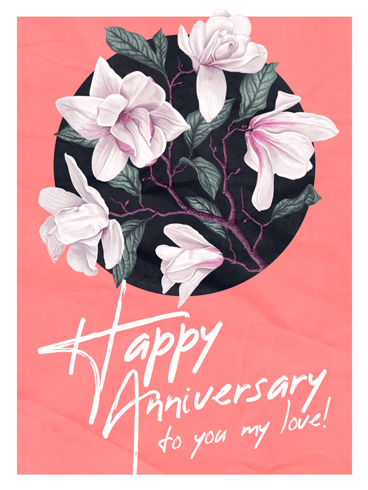Flowers Like You –  Happy Anniversary Cards