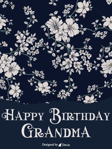 Cornerstone of Our Family – Happy Birthday Grandmother Cards