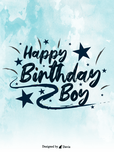 Star Birthday – Happy Birthday Brother Cards