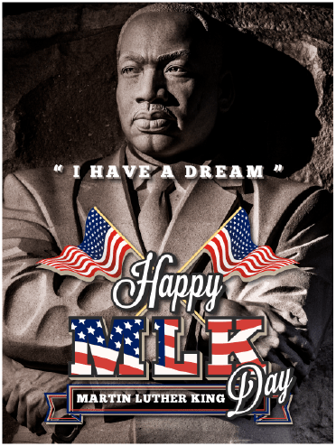 Martin Luther King Cards - Dream Into Reality