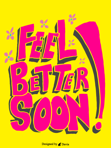 Feel Better – Get Well Soon Cards