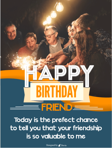 Perfect Friendship - Happy Birthday Friends
