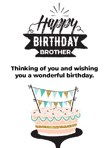 A Wonderful One - Happy Birthday Brother 