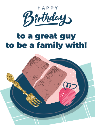 Strawberry Chocolate Cake - Happy Birthday Brother 