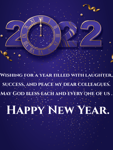 Laughter, Success & Peace - New Year