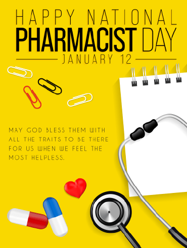Always There For Us  -  National Pharmacist Day 