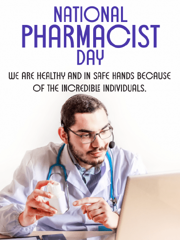 In Safe Hands  -  National Pharmacist Day 