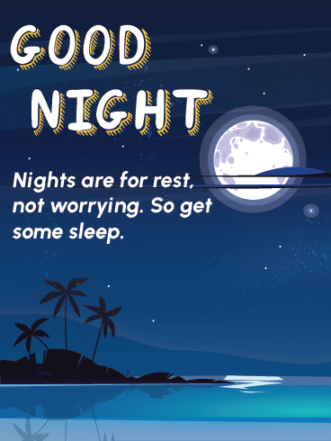 Rest Easy – Good Night Cards