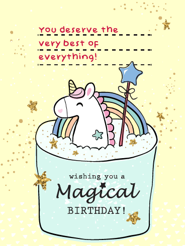 You Deserve The Best – Newly Added Birthday Cards