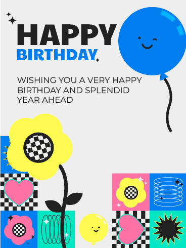 Splendid Year –Newly Added Birthday Cards