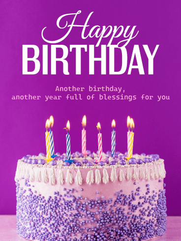 Jolly Purple Day – Happy Birthday Everyone