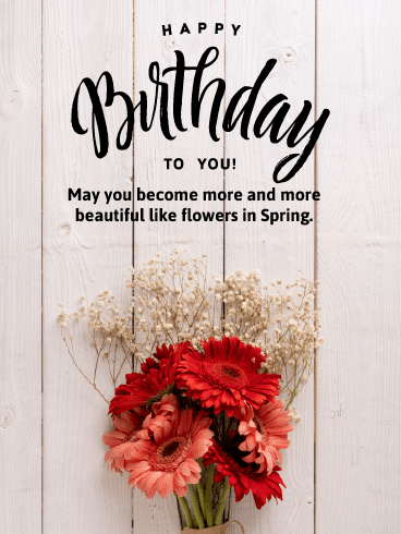 Celebrate with Flowers – Happy Birthday Everyone