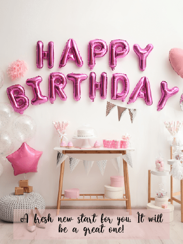 Pinky Fresh Start – Happy Birthday Newly Added