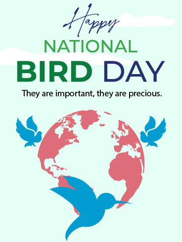 They Are Precious – National Bird Day