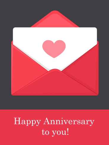 You’ve Got Mail – Happy Anniversary Card