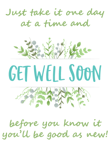 Good As New – Get Well Card