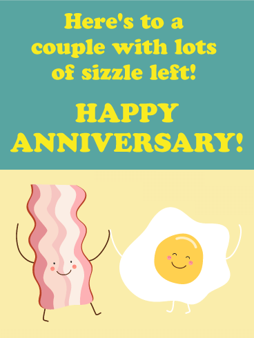 To the Best Match Couple - Funny Anniversary Card