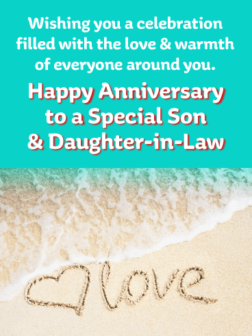 Enjoy this Milestone - Happy Anniversary Card for Son and Daughter