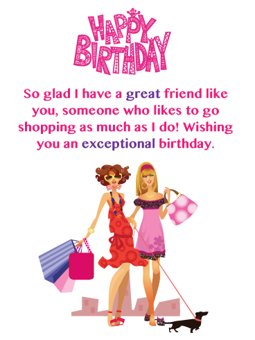 To My Best Friend - Happy Birthday Card for Friends