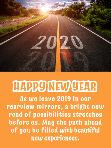 Leave 2019 in the Dust - Happy New Year Wishes for 2020