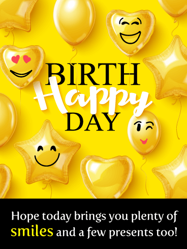 Time to Smile – Happy Birthday Card