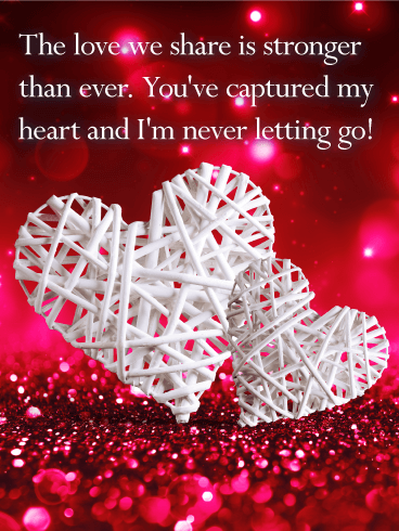 You've Captured my Heart - Love Card