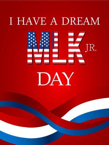 MLK Day Greeting Card
