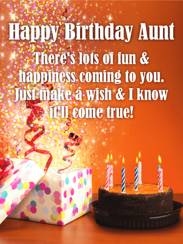Amazing in Every Way! Happy Birthday Card for Aunt